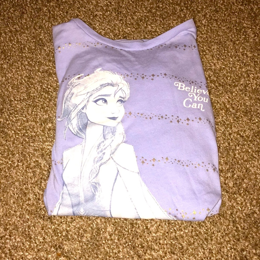 Girls Frozen long sleeve size XL